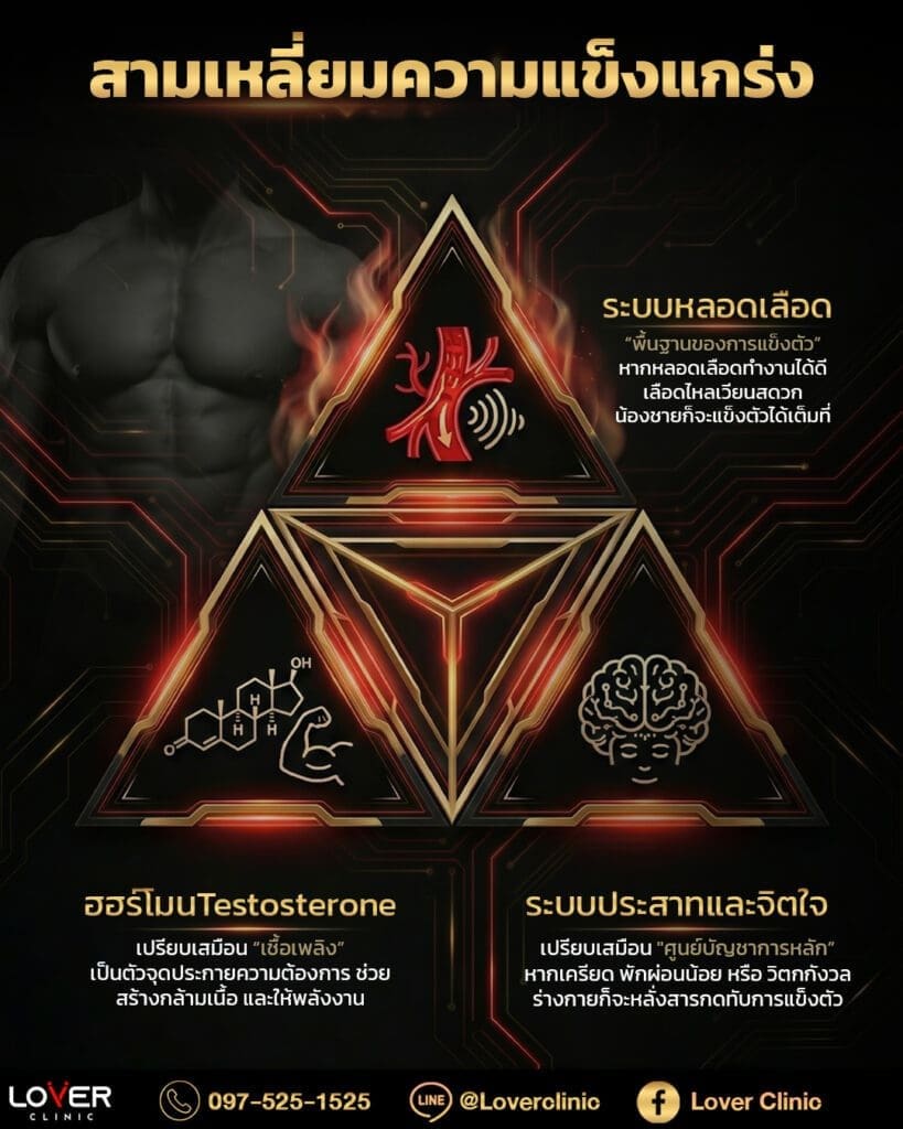 สมรรถภาพทางเพศชาย เสื่อมเพราะอะไร?